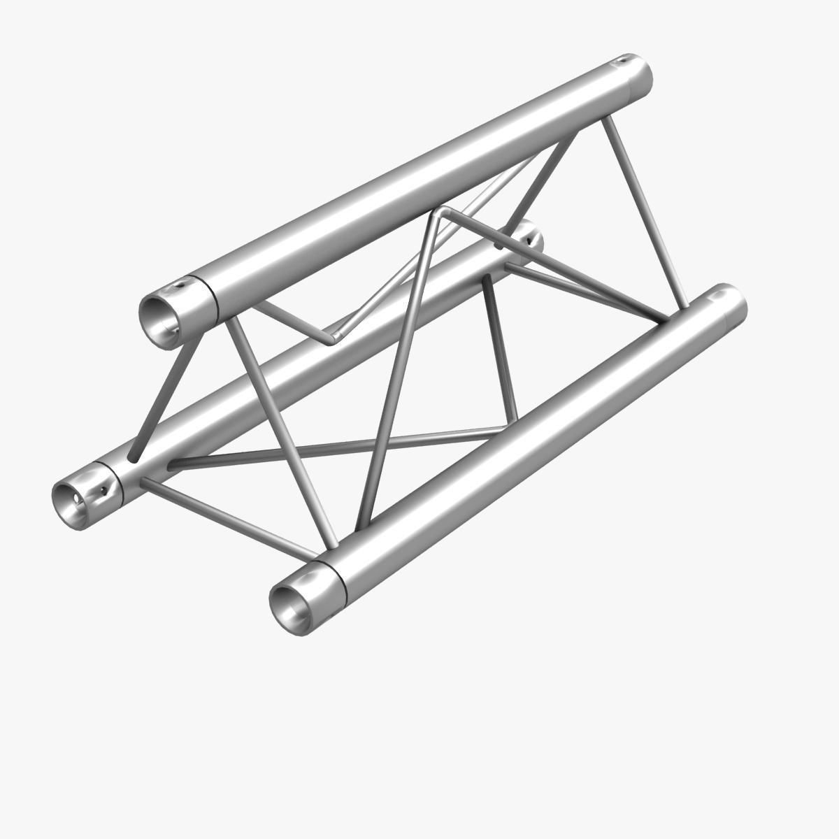 Mini Triangular Truss 009 3D print model_4