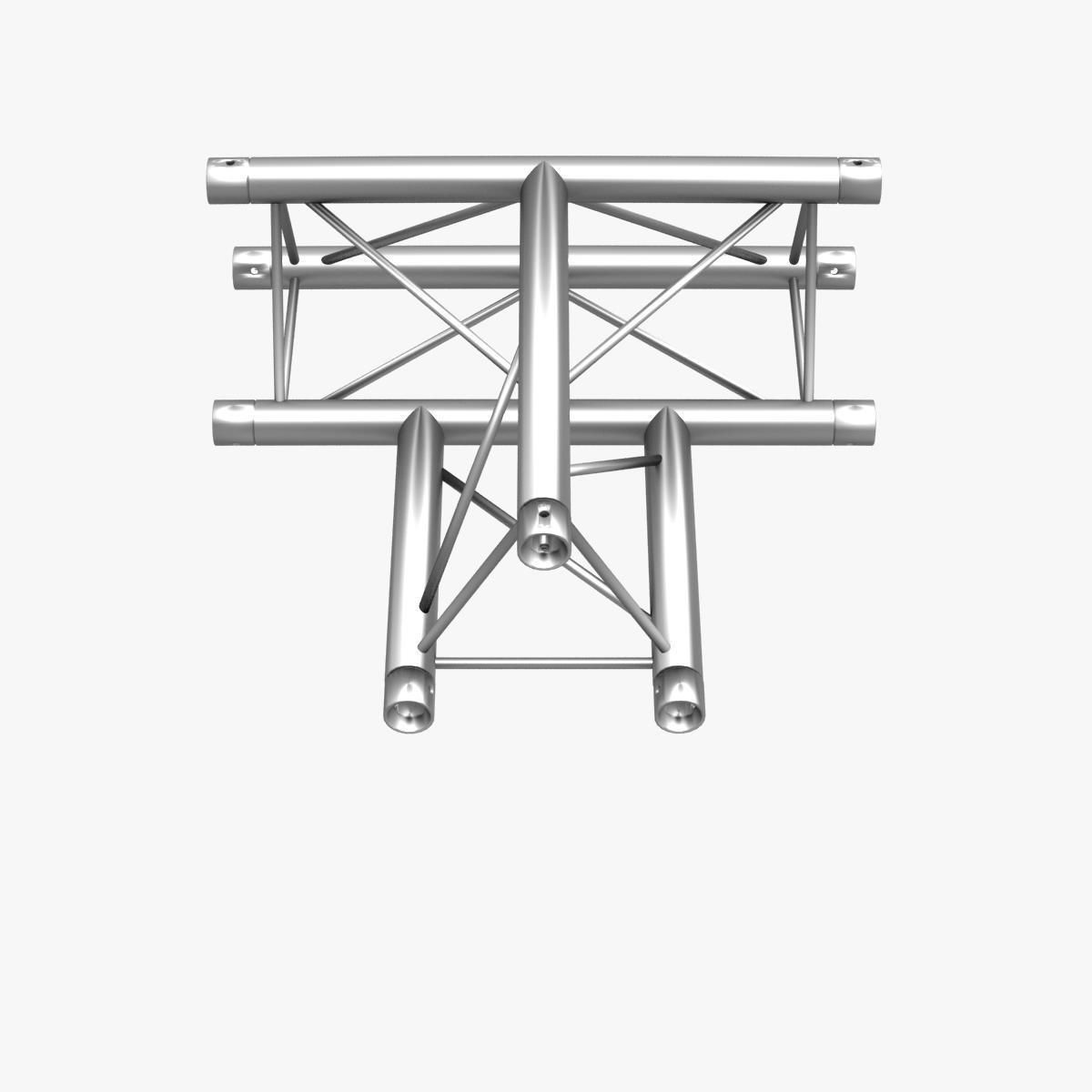 Mini Triangular Truss 009 3D print model_10