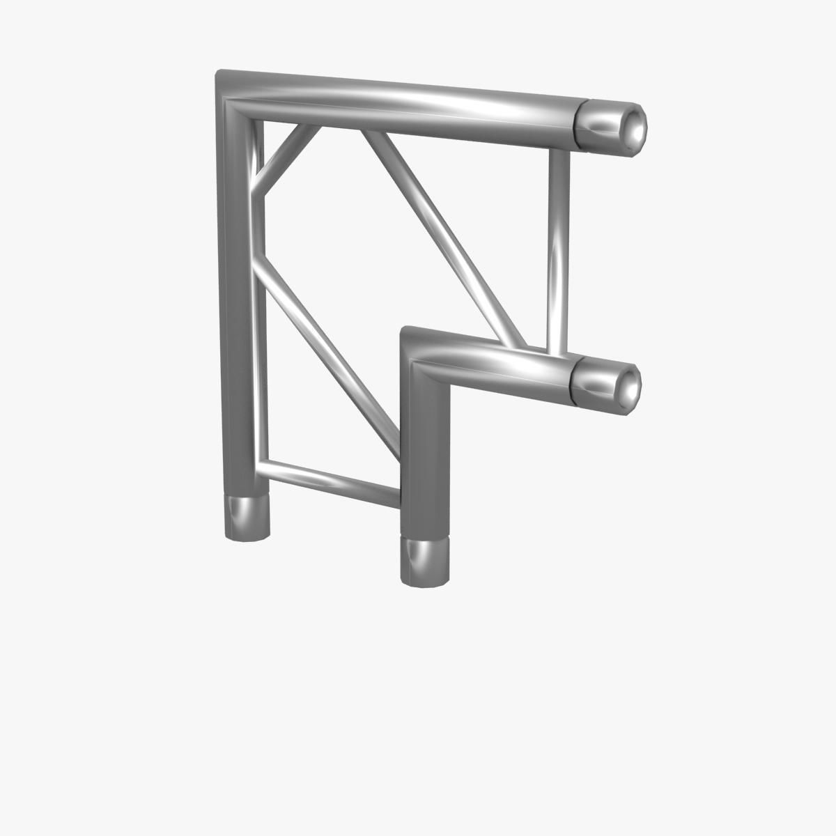 Light Beam Trussed 24 Modular Pieces-3dPrint 3D print model_31