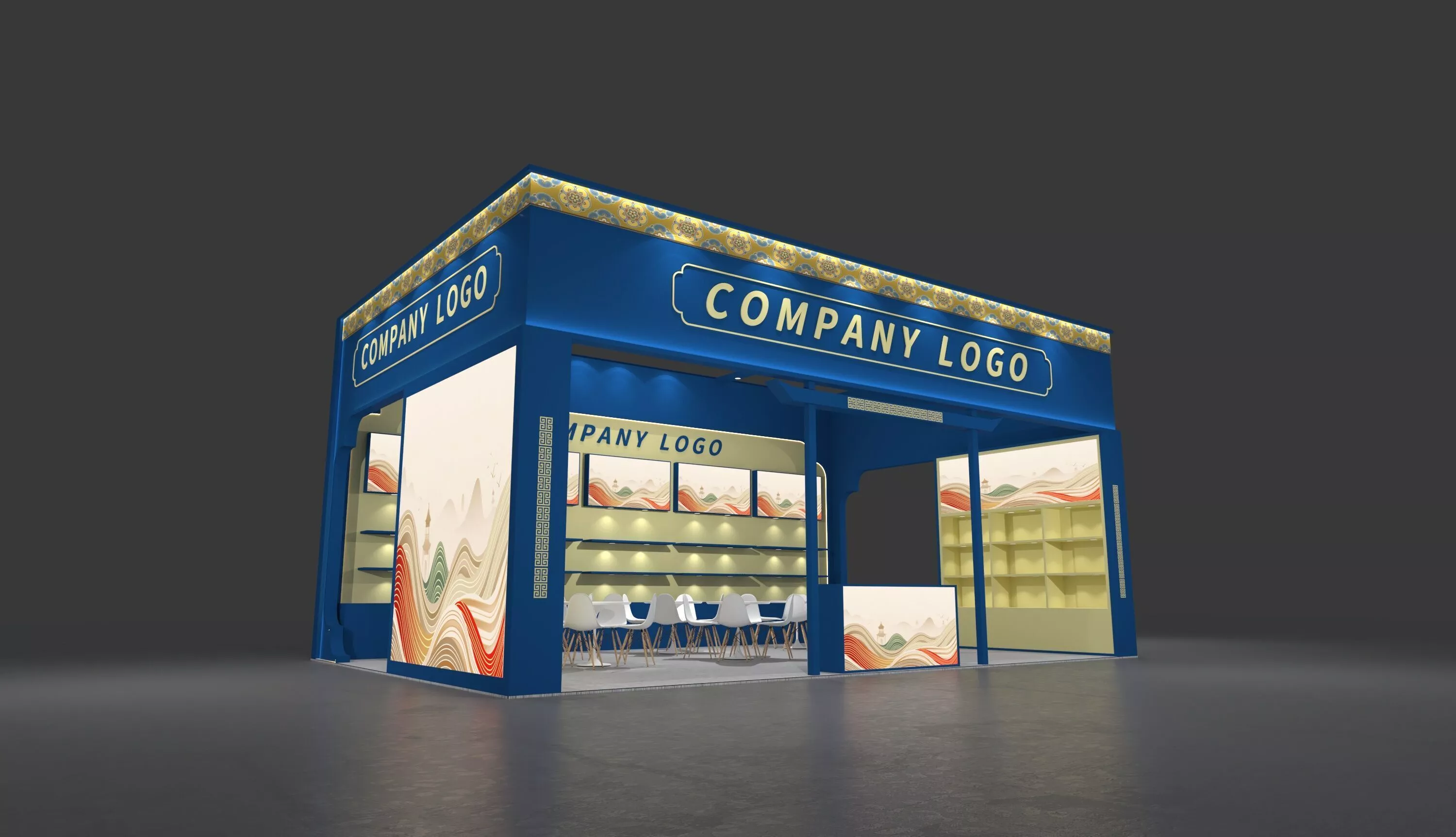 Beauty Exhibition 3D model