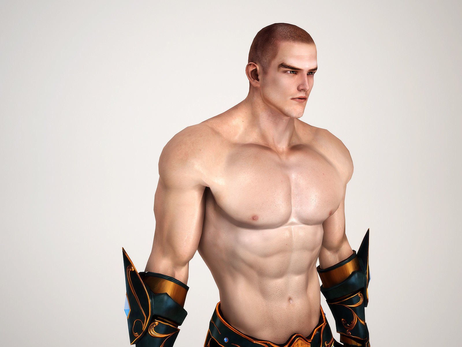 3Dfoin - Royal Executioner Low-poly 3D model_21