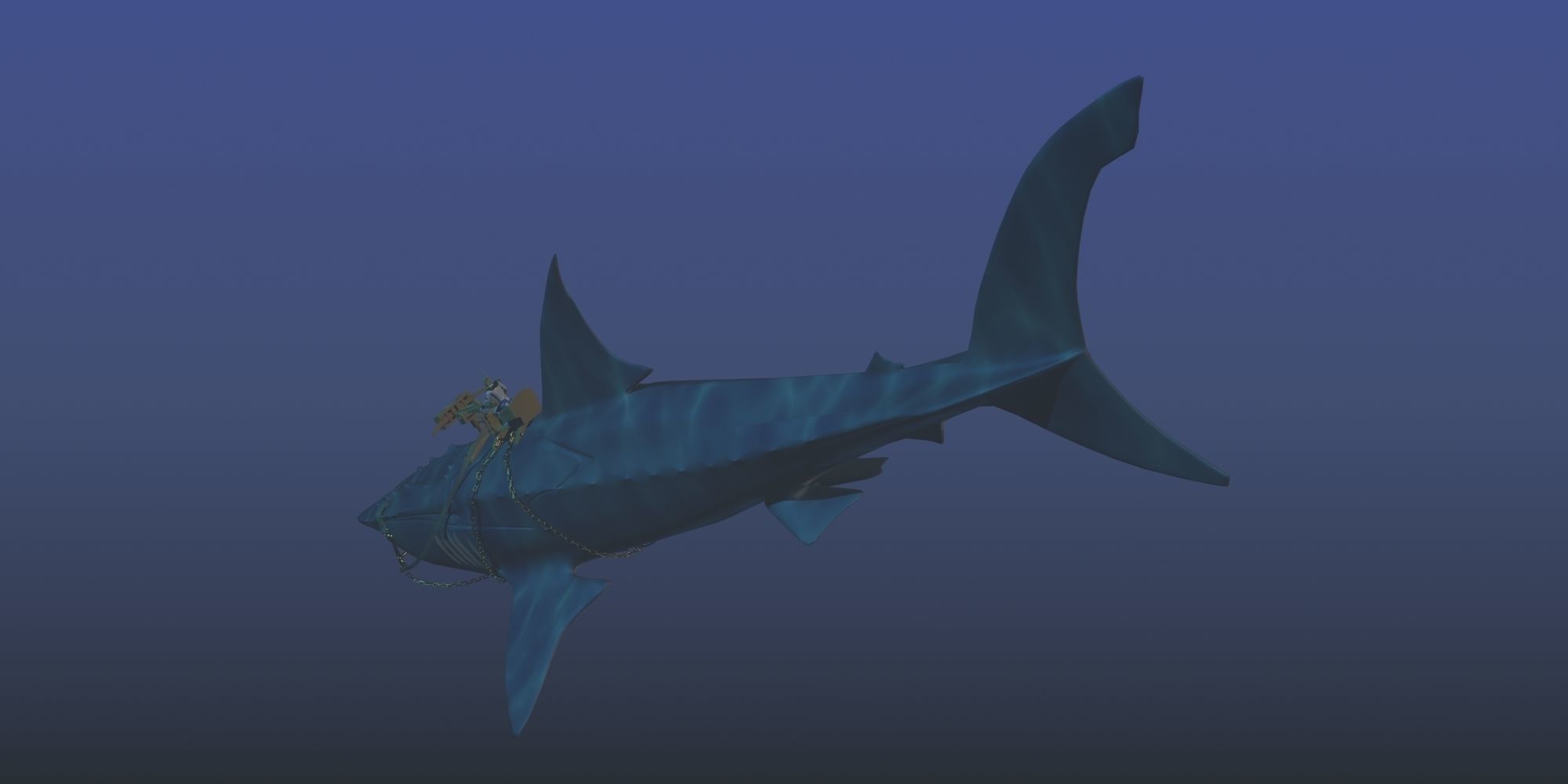  Battle Shark 3D 3D model_10