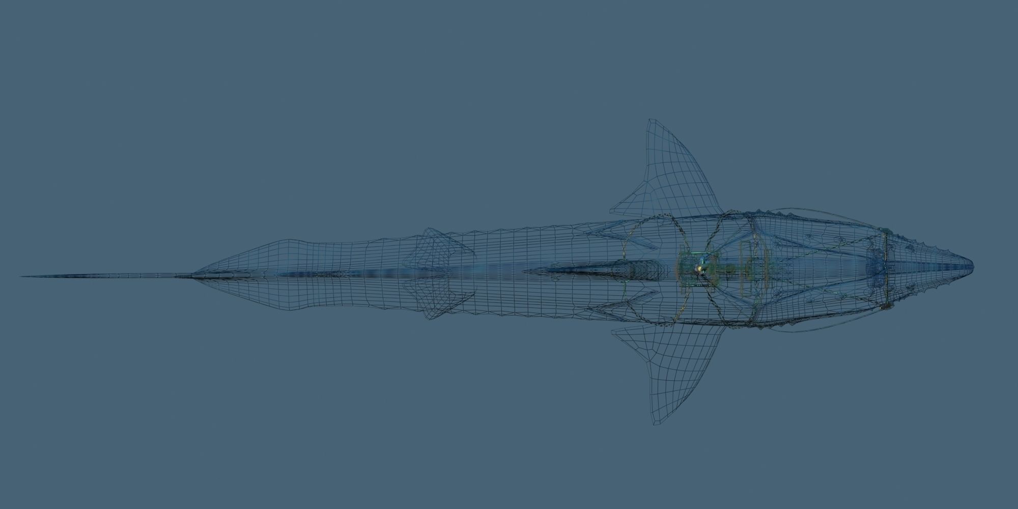  Battle Shark 3D 3D model_6