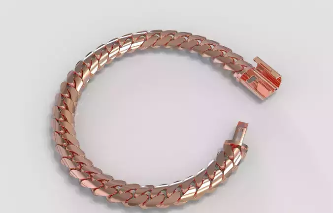 Miami Cuban Link 8mm chain set for bracelets or necklaces