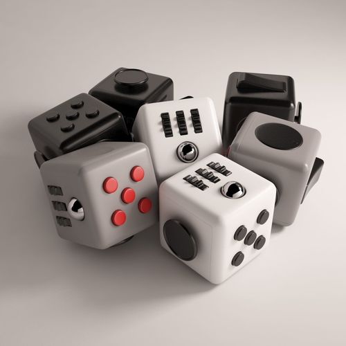 Fidget Cube 3D model
