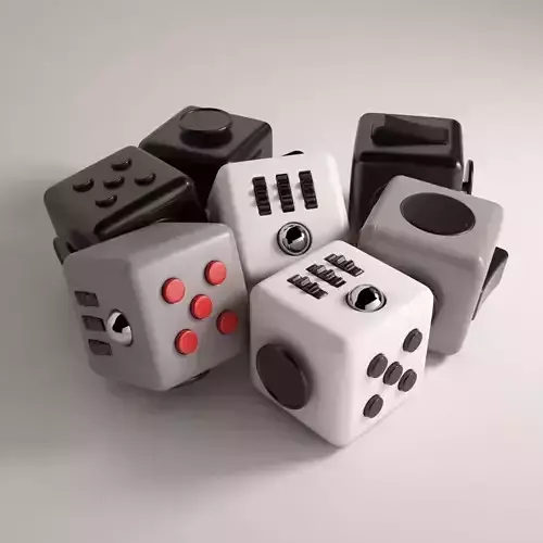 Fidget Cube 3D model