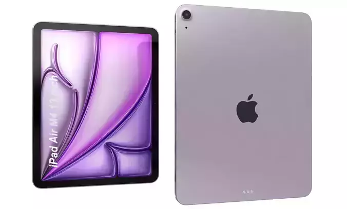 Apple iPad Air M4 13 inch 2026 Starlight 3D model | CGTrader