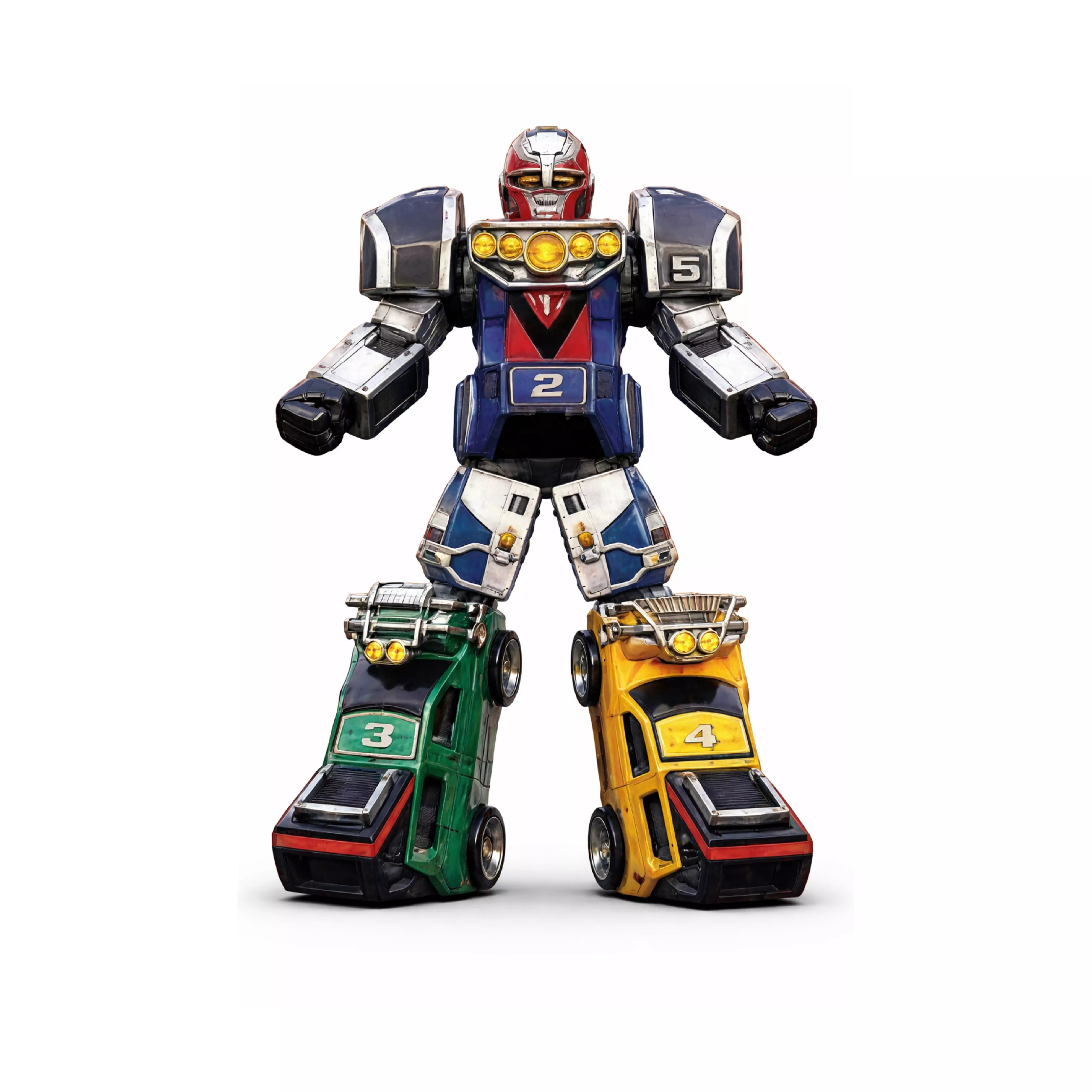 Turbo Megazord Power Rangers 3D print model