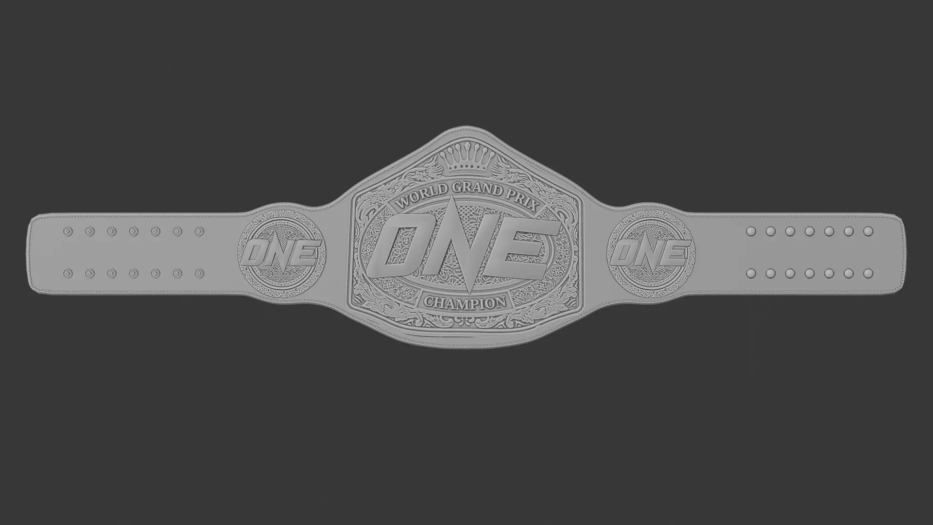 ONE Championship Belt 3D print model