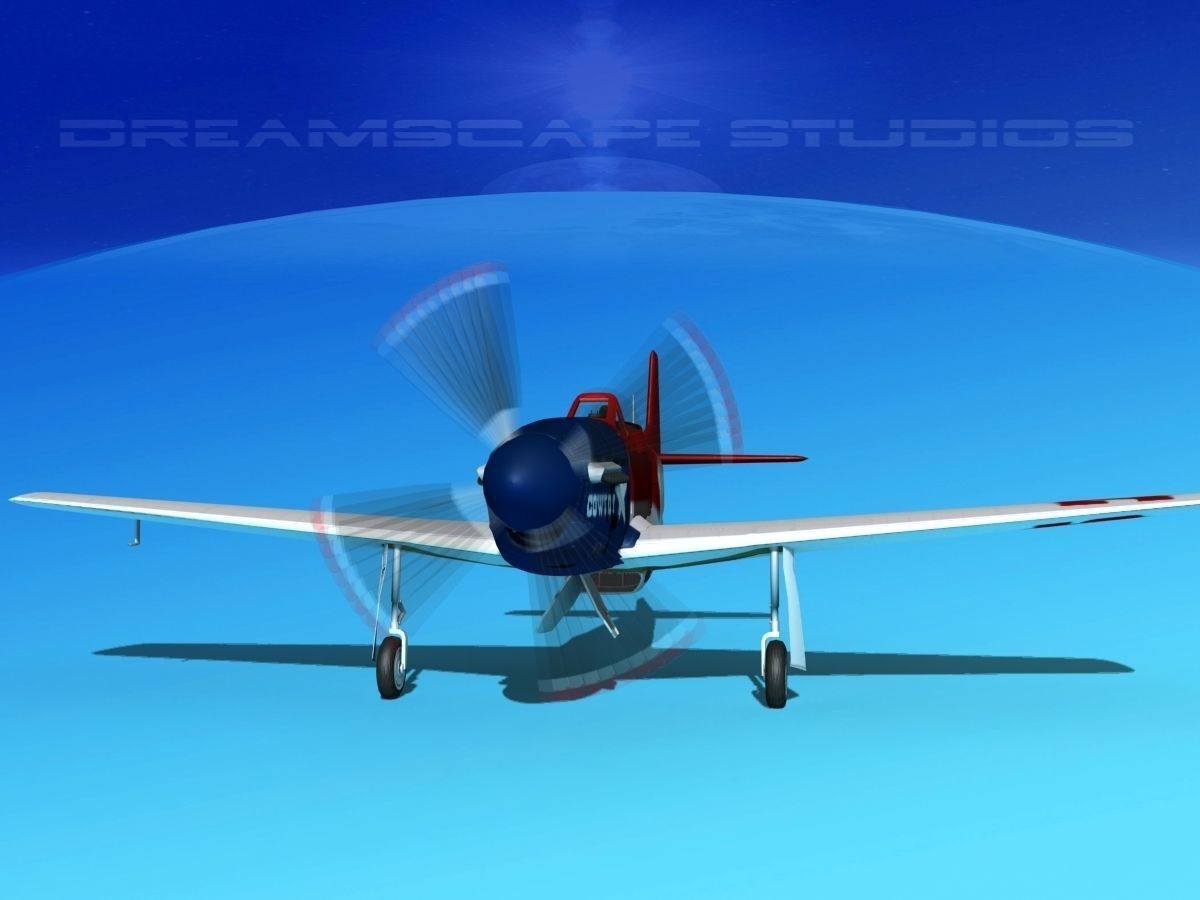P-51 Mustang Sport V05 3D model_1