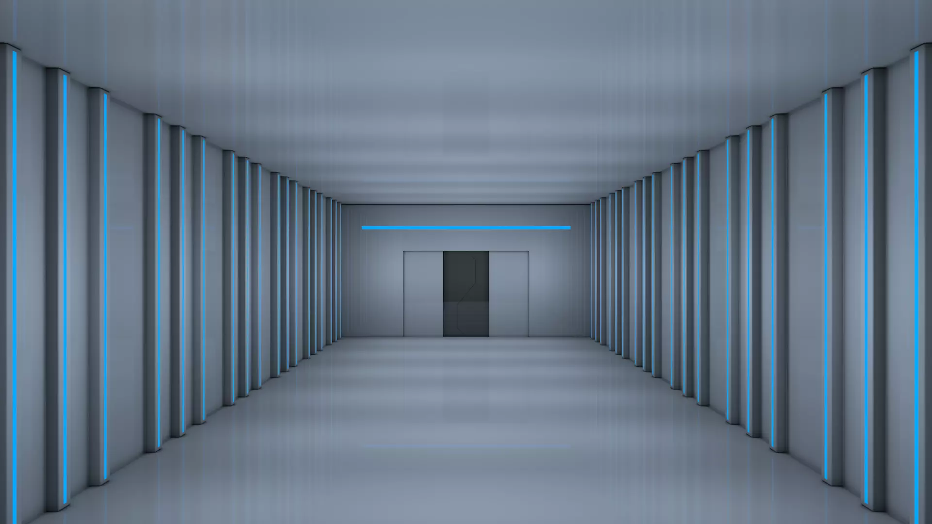 Sci Fi Interior 3D model