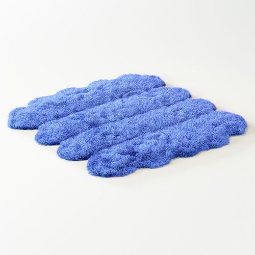 Skin of merino blue 3D model
