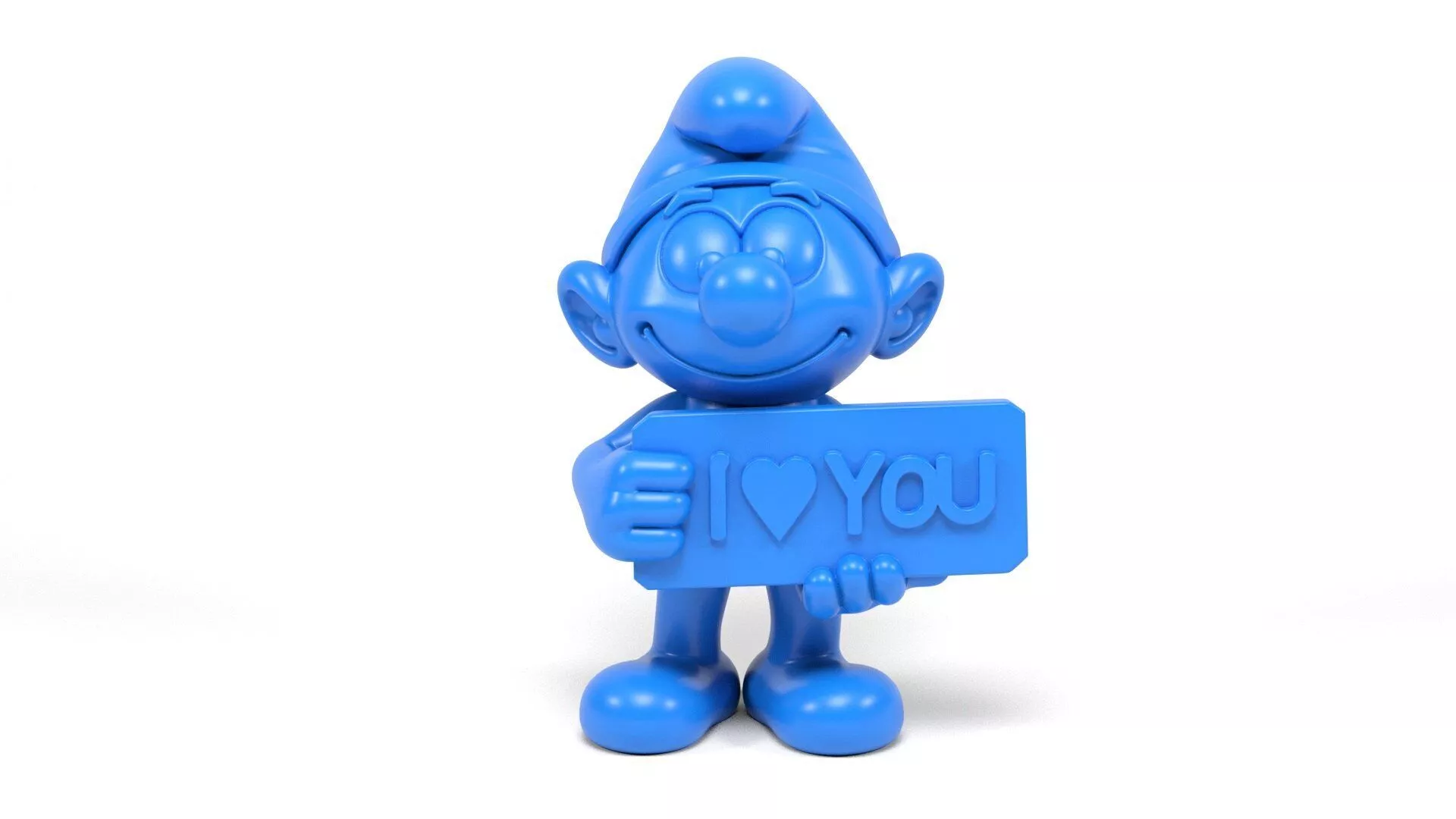 Smurf 3D print model