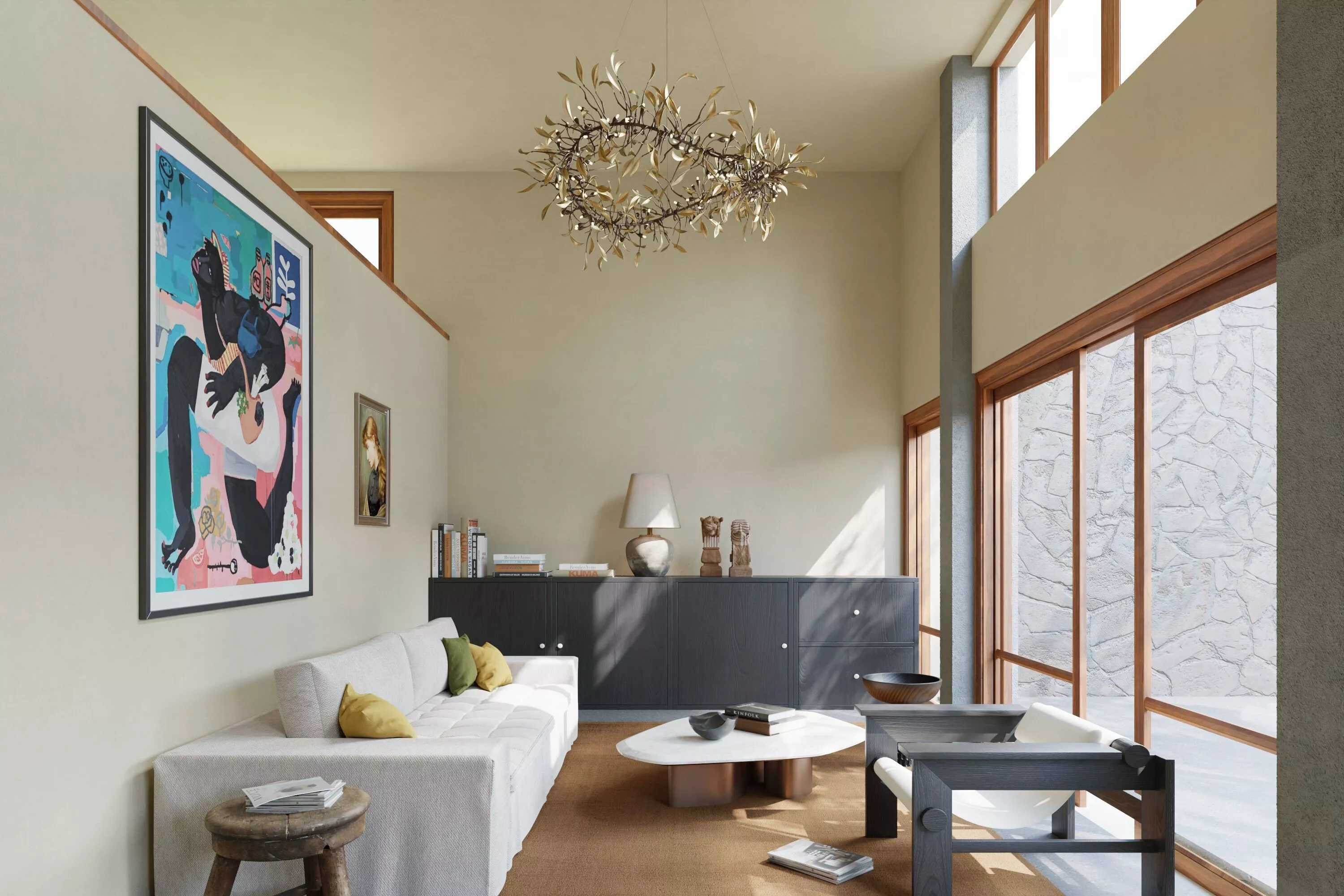 living room 3D model