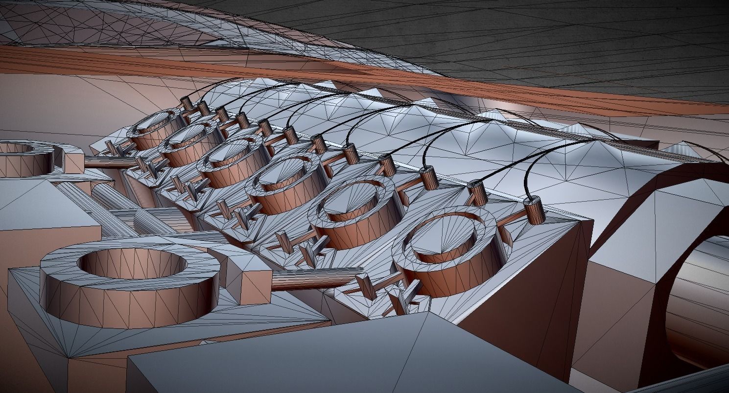 SHC X-04 Free low-poly 3D model_7