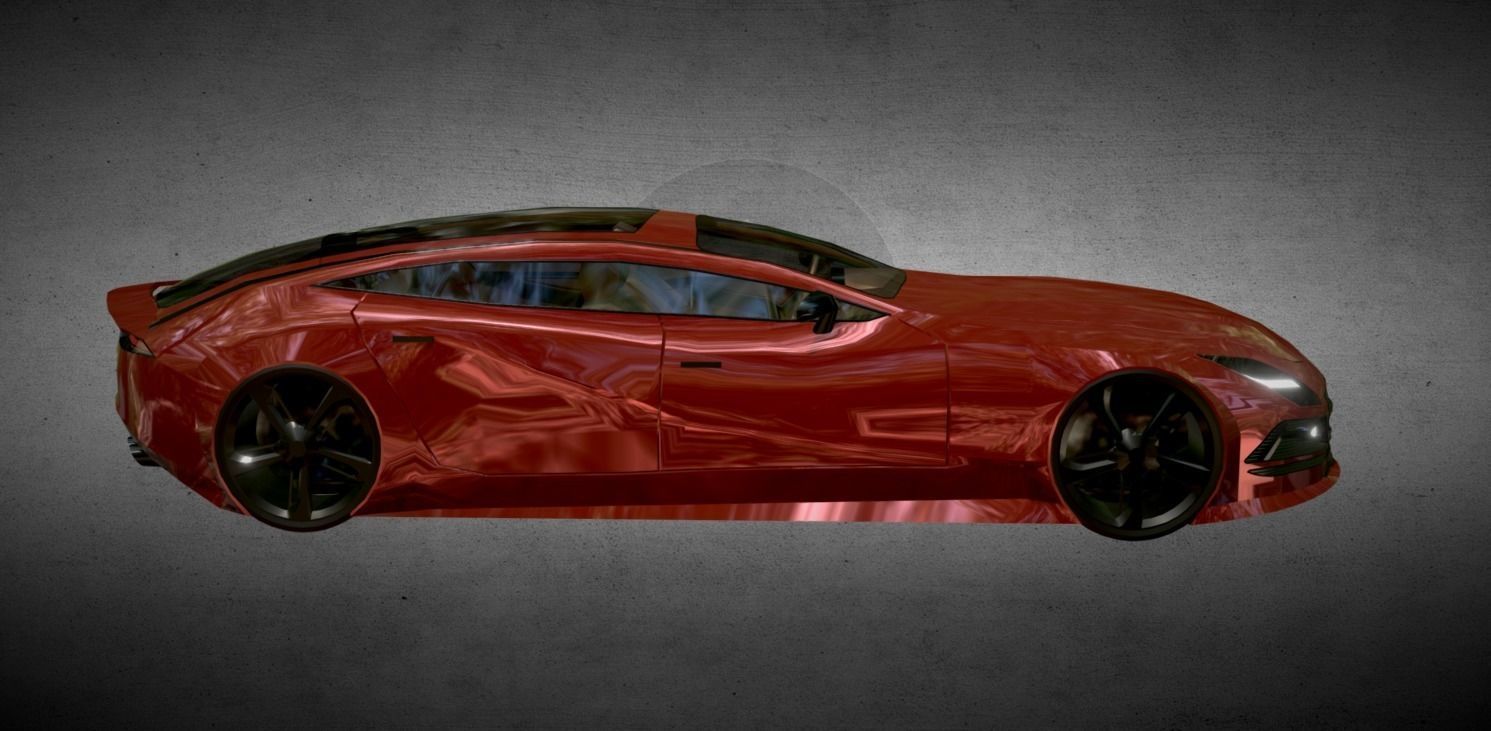 SHC X-04 Free low-poly 3D model_1