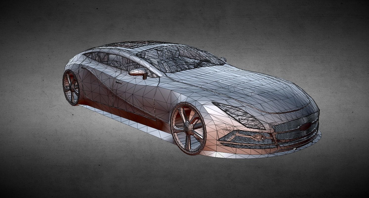 SHC X-04 Free low-poly 3D model_5