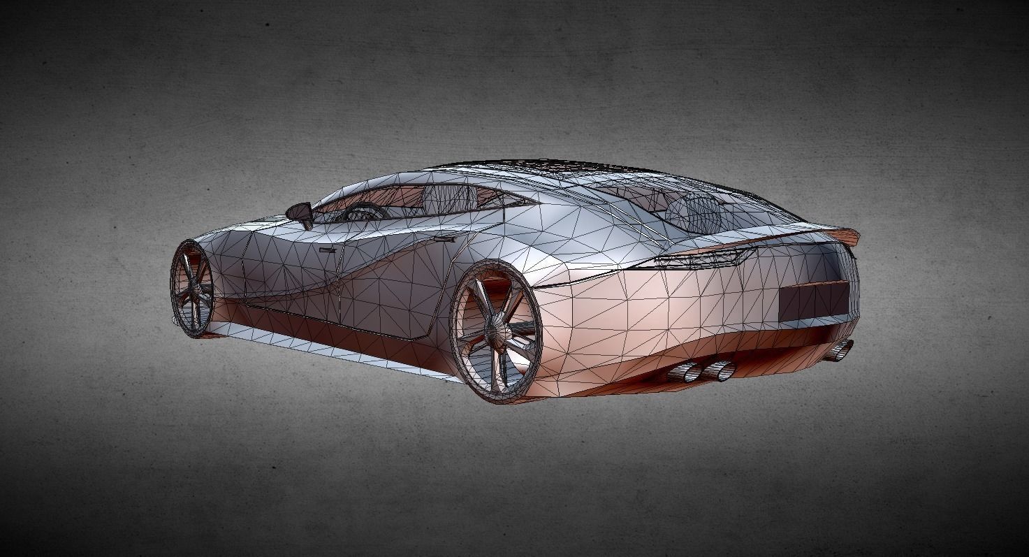 SHC X-04 Free low-poly 3D model_6