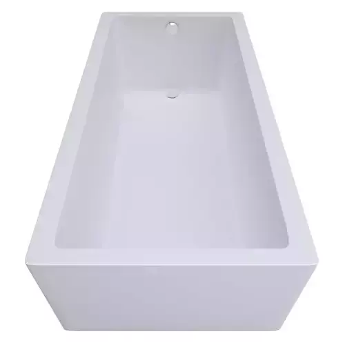 Tub-001 rectangular bath tub 3D model