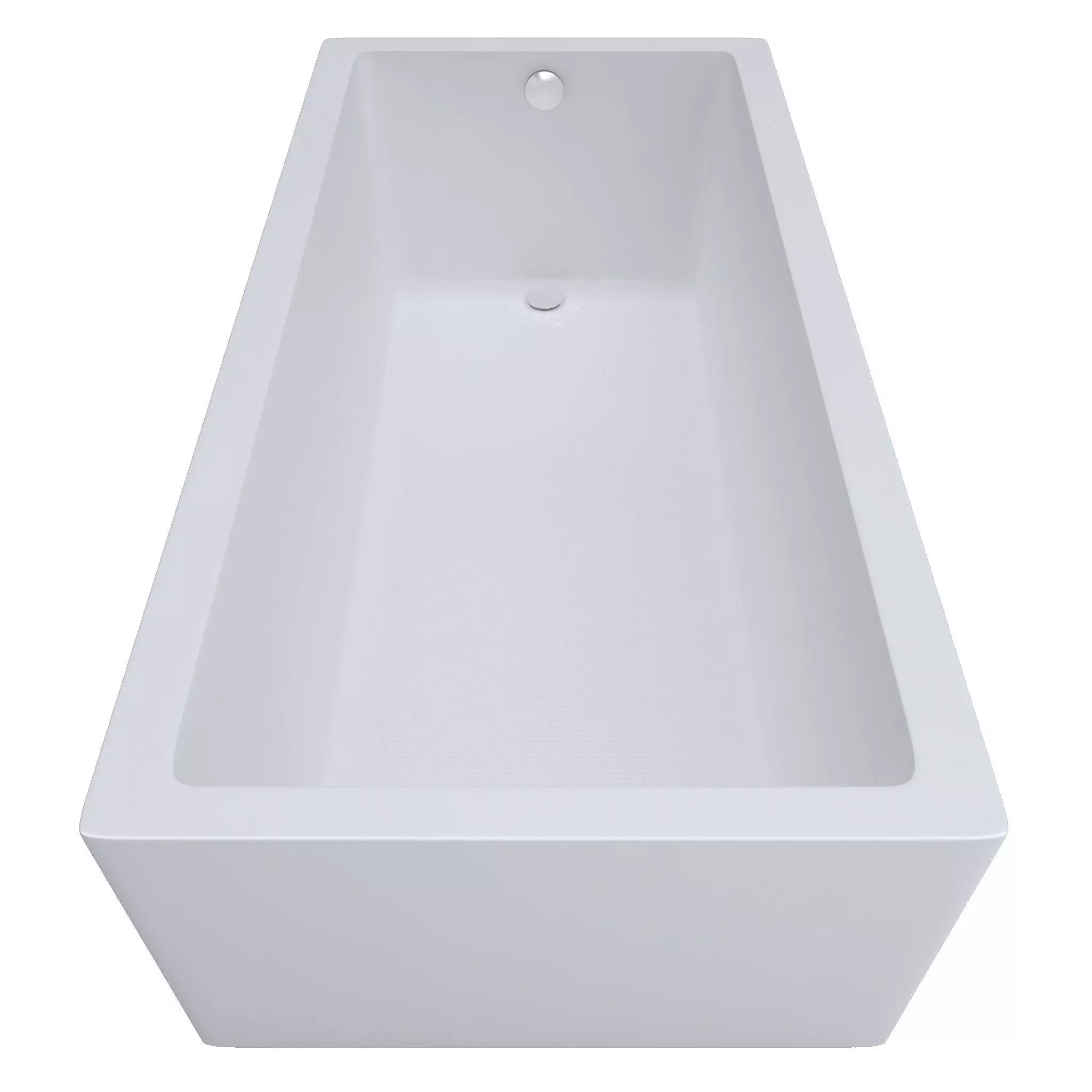 Tub-001 rectangular bath tub 3D model_0