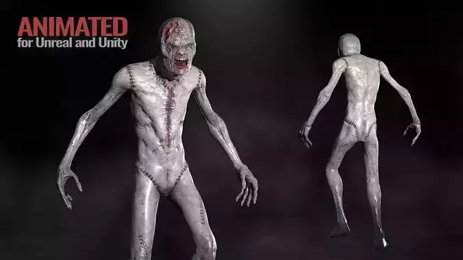 Pale Zombie Undead Ghoul