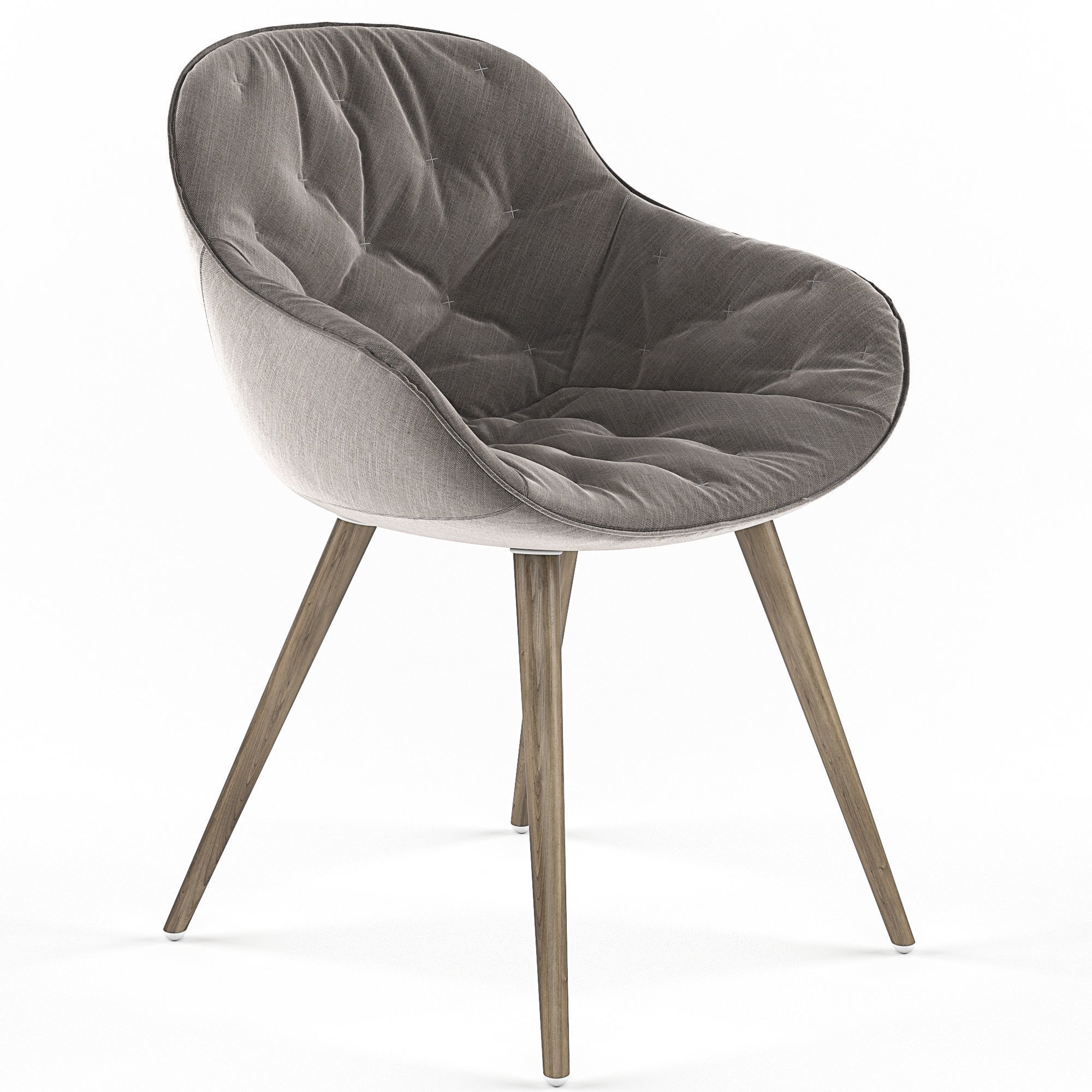 Igloo soft chair 3D model_1