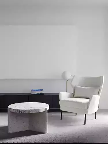 Urban Minimal Living Room Scene 3D model 3