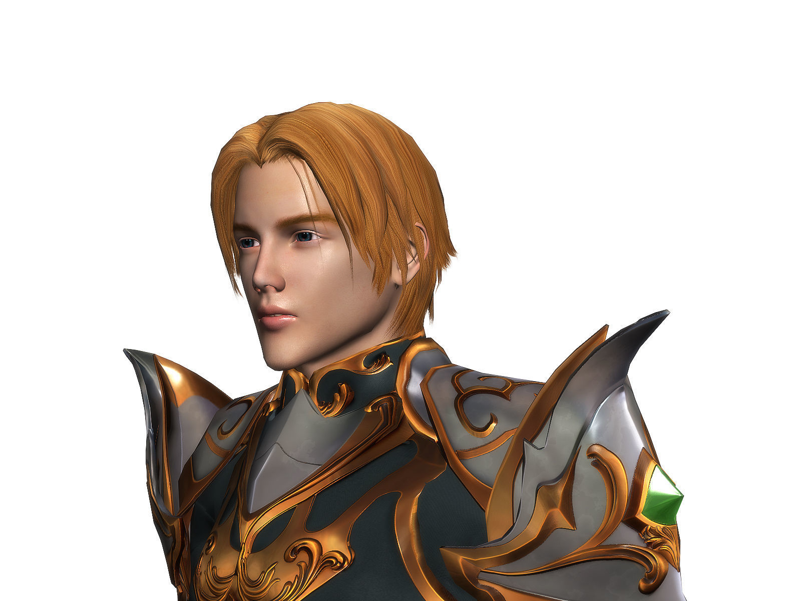 3Dfoin - Royal Wizard Low-poly 3D model_15