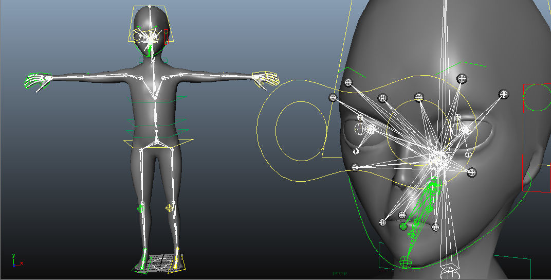 Realistic Alien 1 Roswell UFO incident Low-poly 3D model_9