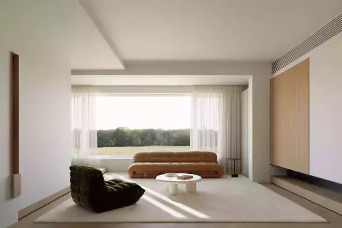 living room 3D model