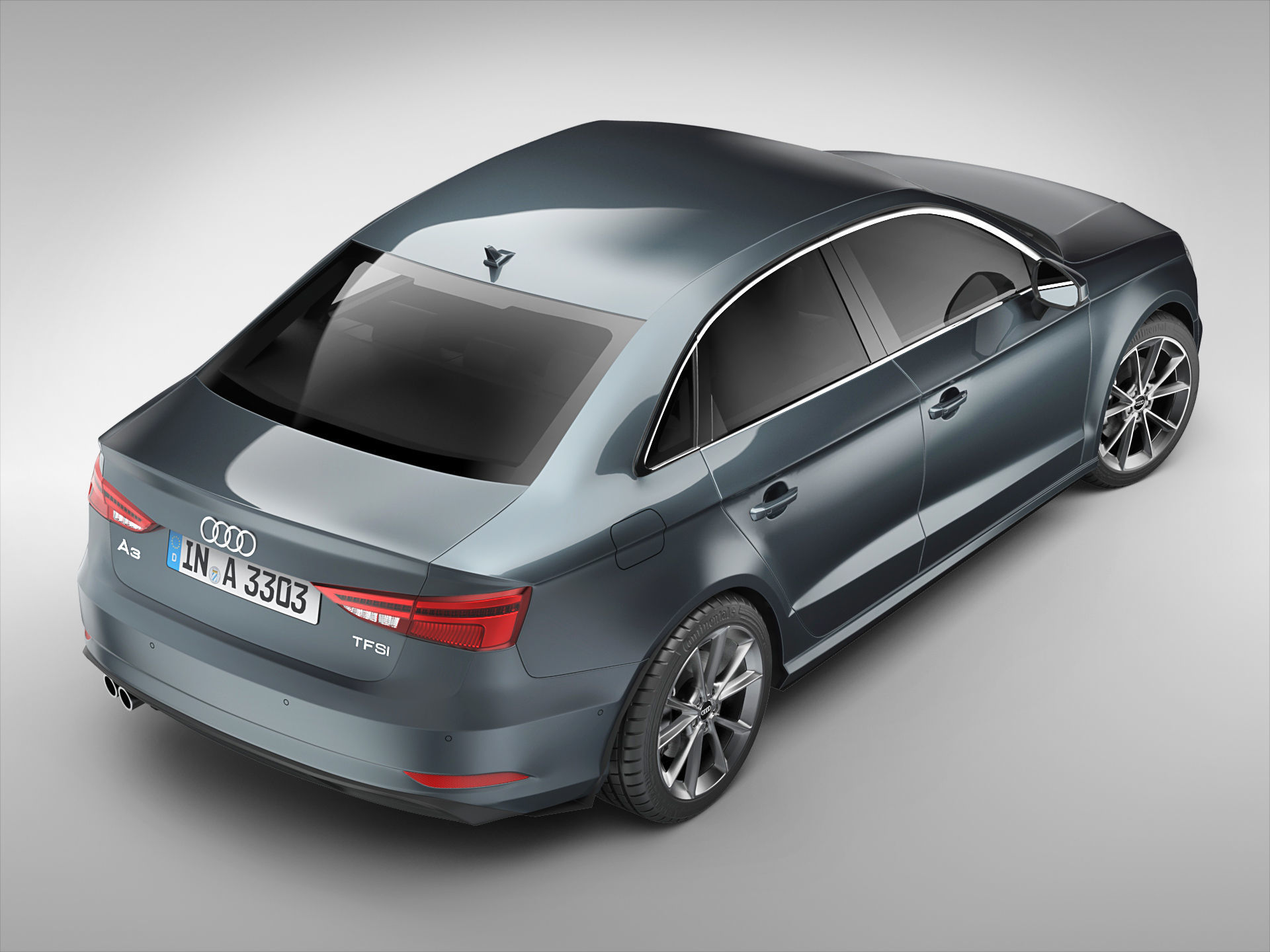 Audi A3 Sedan 2017 3D model_2