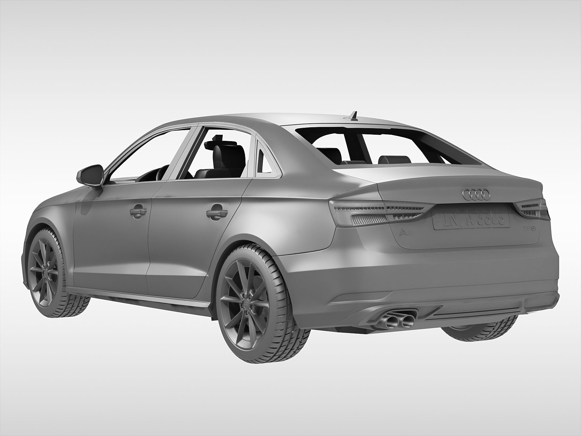 Audi A3 Sedan 2017 3D model_7