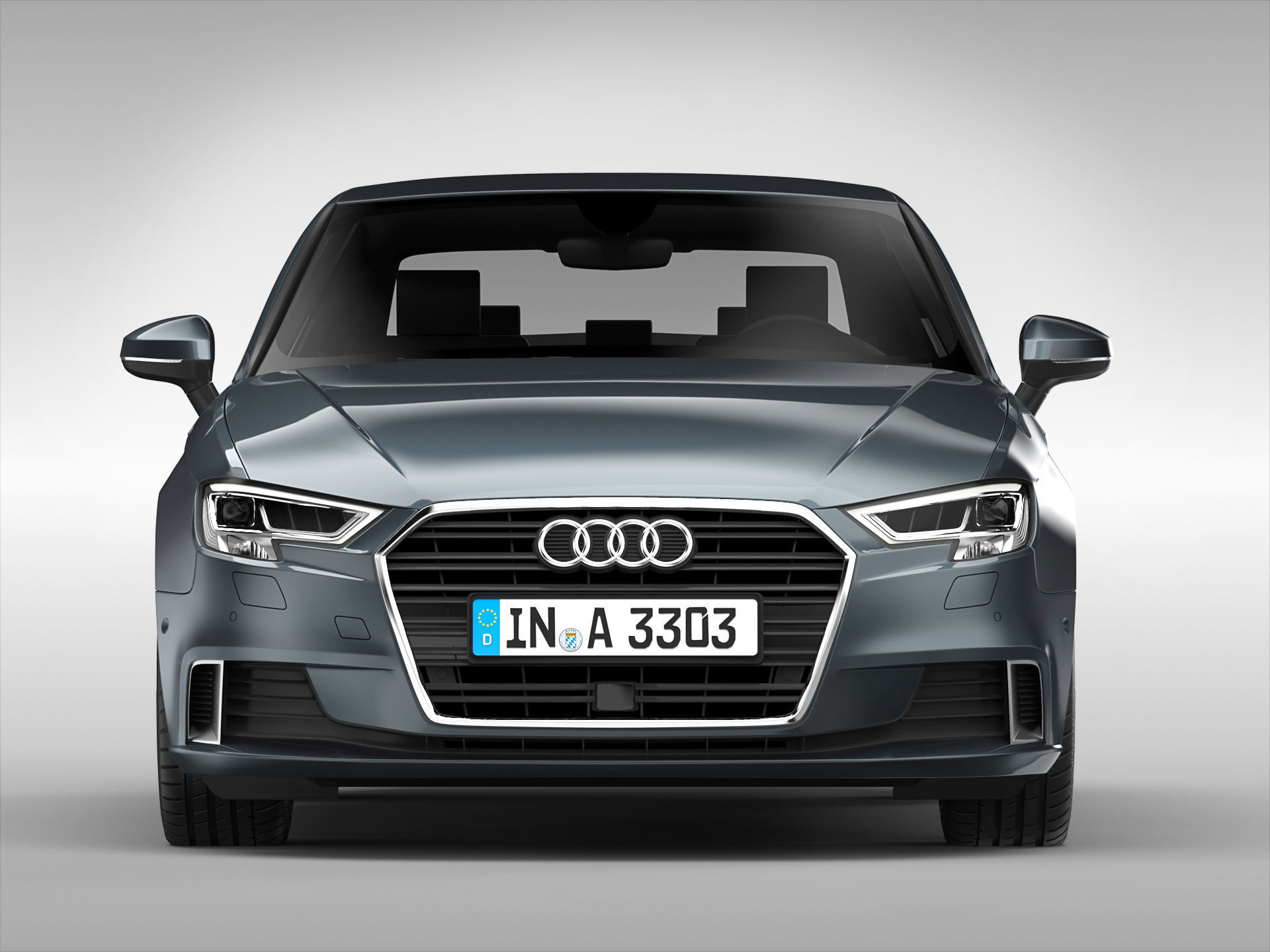 Audi A3 Sedan 2017 3D model_4