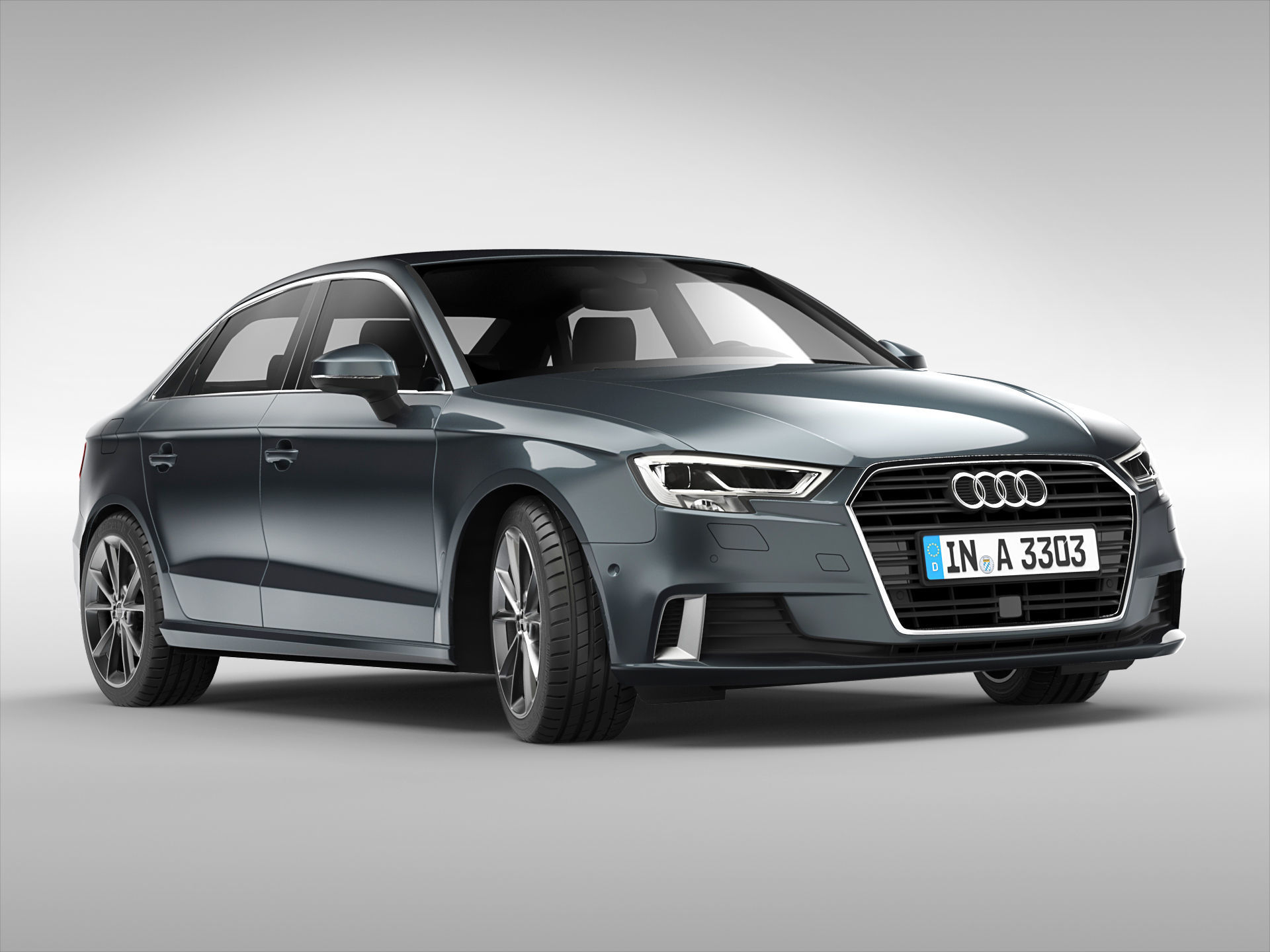Audi A3 Sedan 2017 3D CGTrader Audi A3 Sedan 2017 3D CGTrader