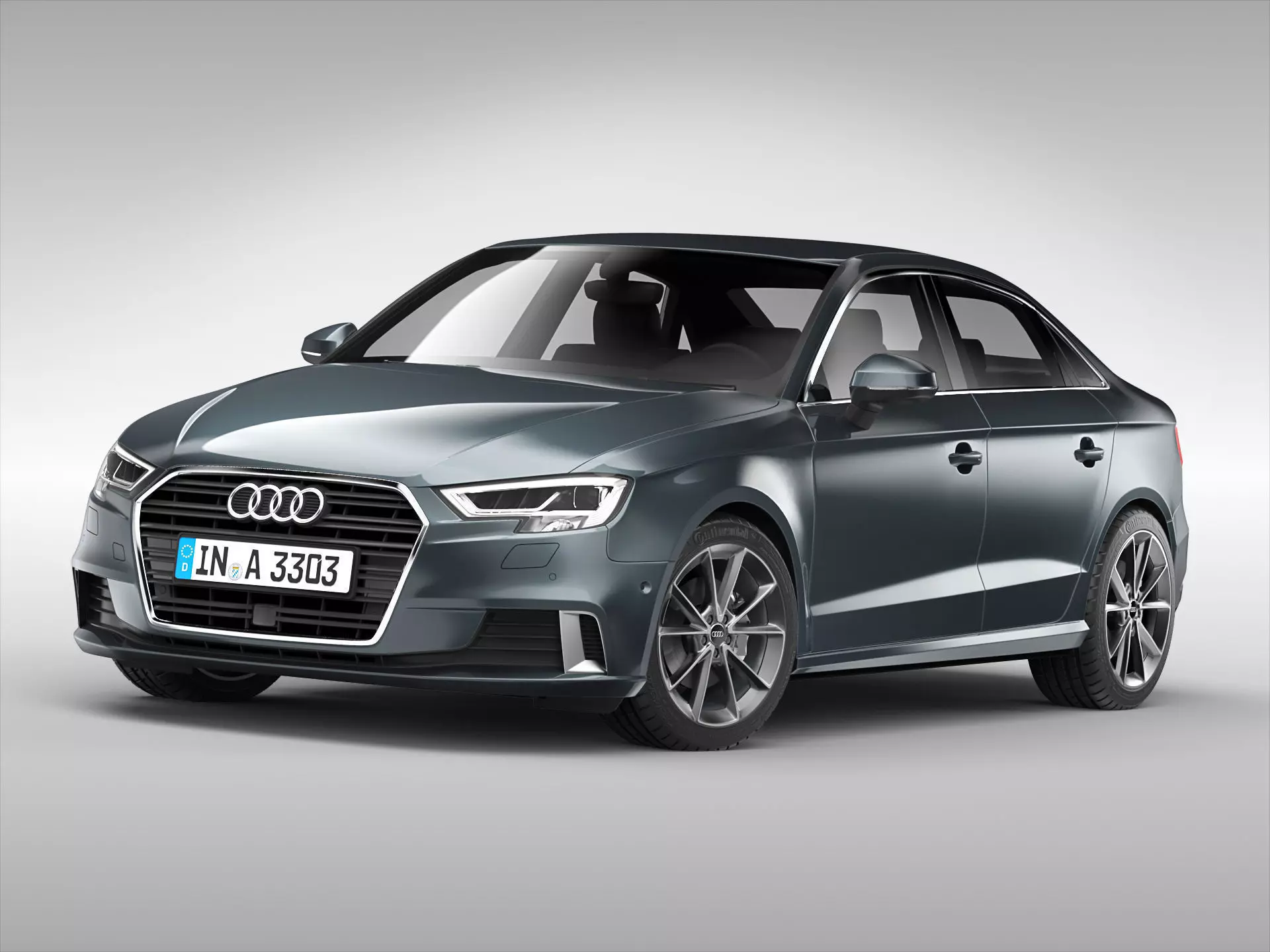 Audi A3 Sedan 2017 3D model_0