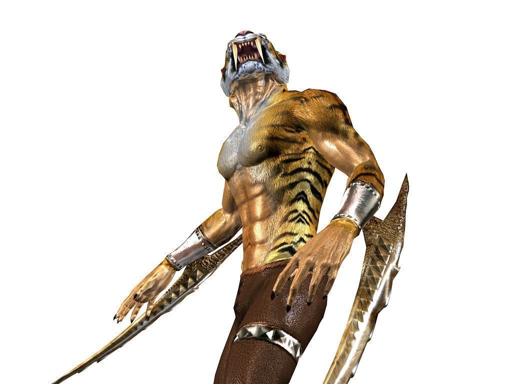 3Dfoin - Sabertoth Low-poly 3D model_6