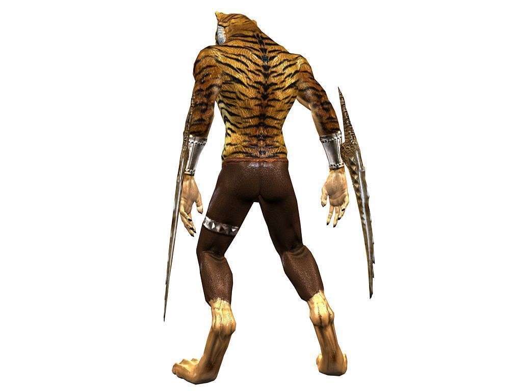 3Dfoin - Sabertoth Low-poly 3D model_5