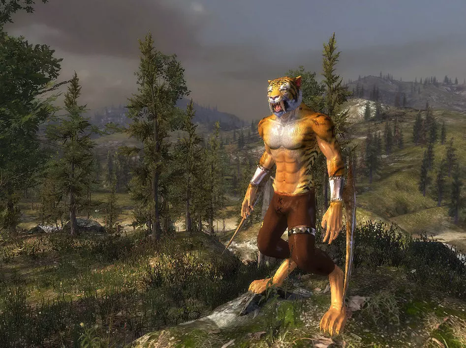 3Dfoin - Sabertoth Low-poly 3D model_0