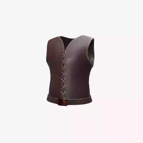 Ancient Armor CuirBouilli 3D Model Game Ready PBR Low Poly