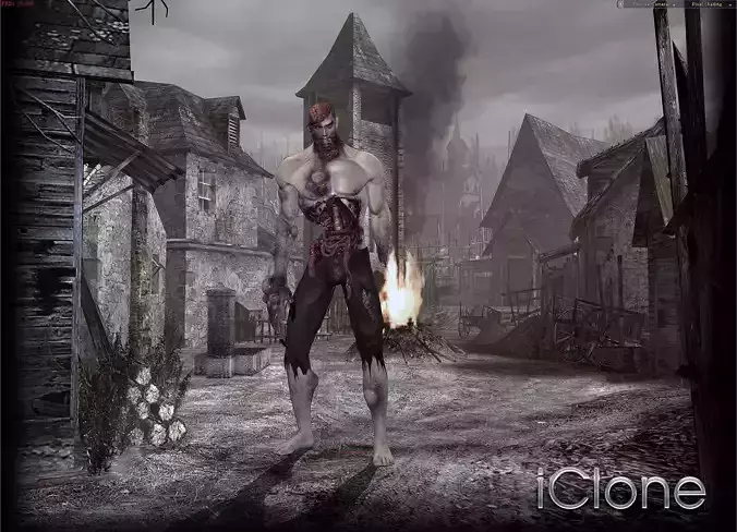 3Dfoin - Strong Zombie 