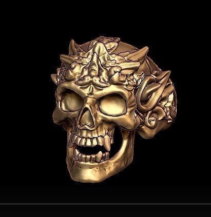 skull goblin 3D print model