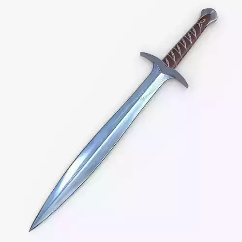 Sting Sword Free low-poly 3D model