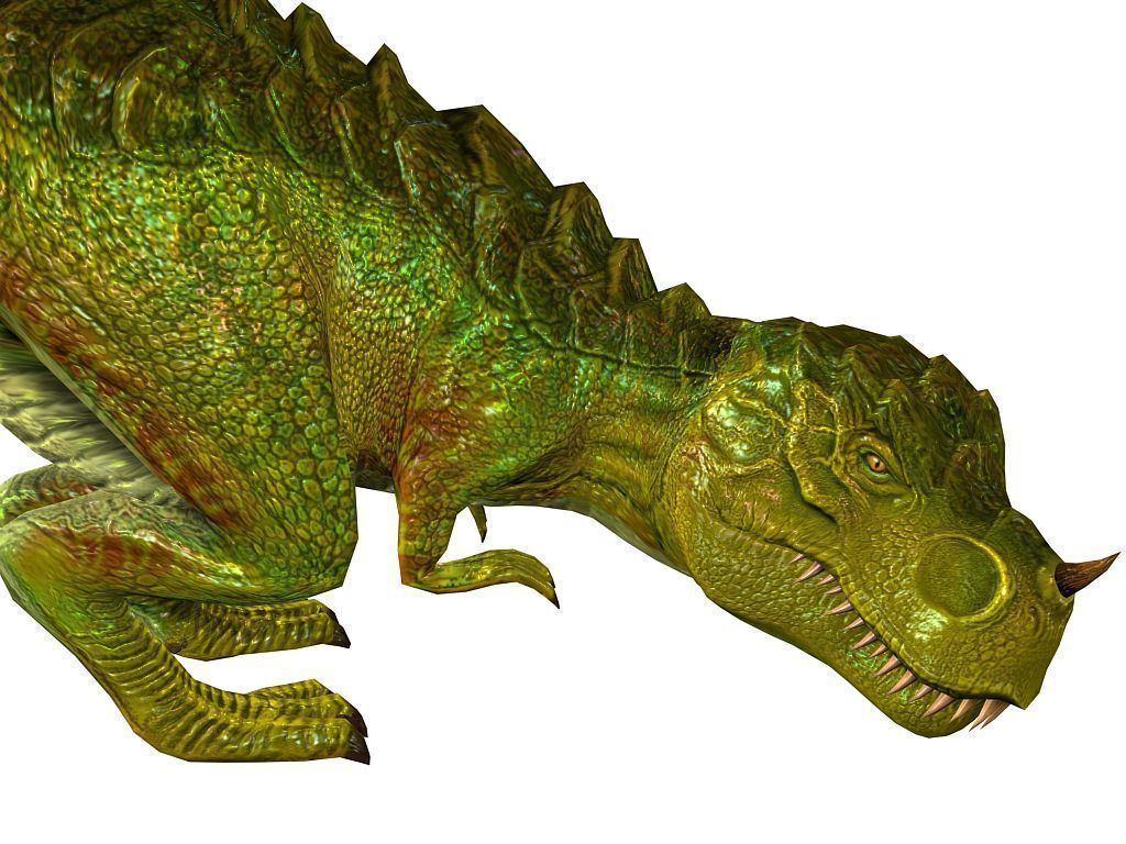 3Dfoin - T-Rex Low-poly 3D model_6