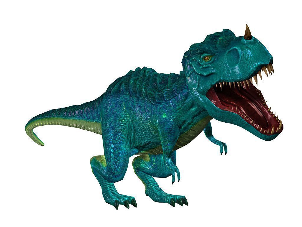 3Dfoin - T-Rex Low-poly 3D model_3