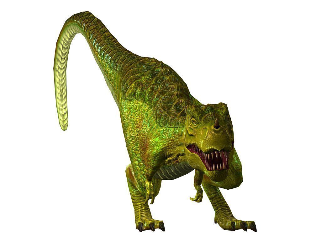 3Dfoin - T-Rex Low-poly 3D model_9