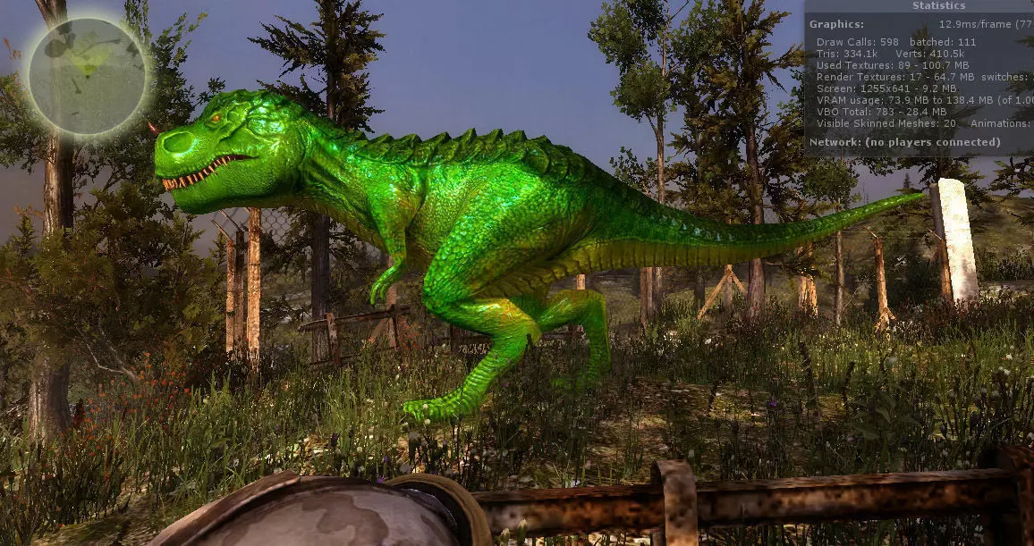 3Dfoin - T-Rex Low-poly 3D model_0