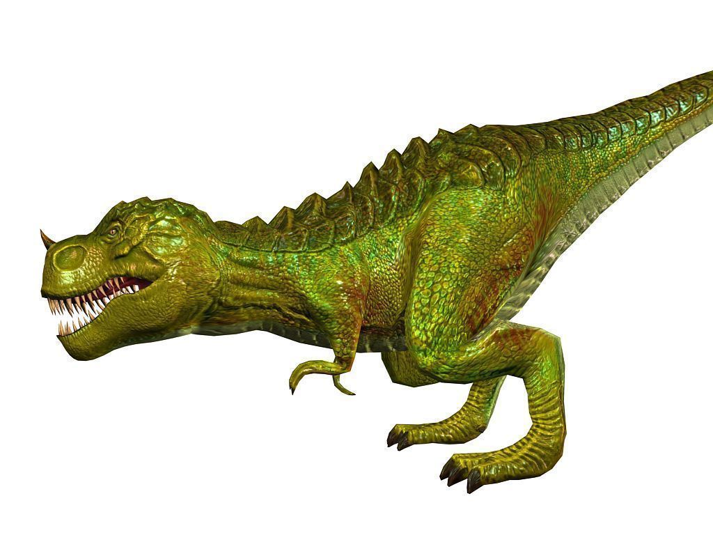 3Dfoin - T-Rex Low-poly 3D model_4