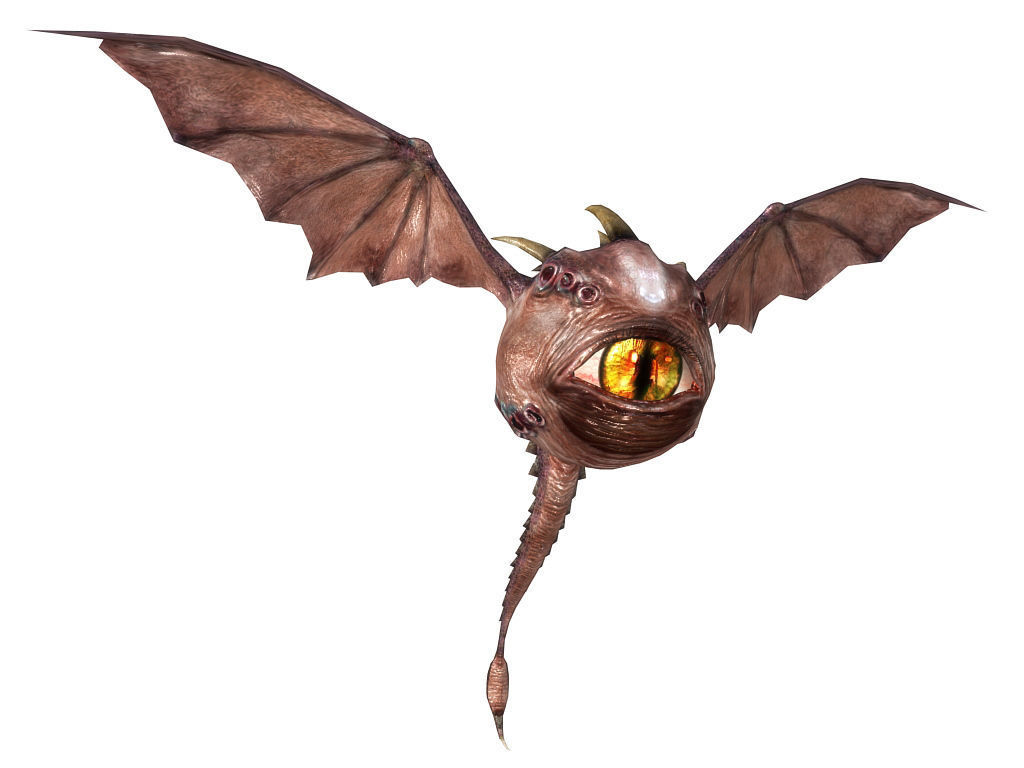 3Dfoin - Watcher  Low-poly 3D model_3