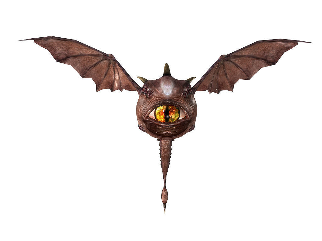 3Dfoin - Watcher  Low-poly 3D model_10