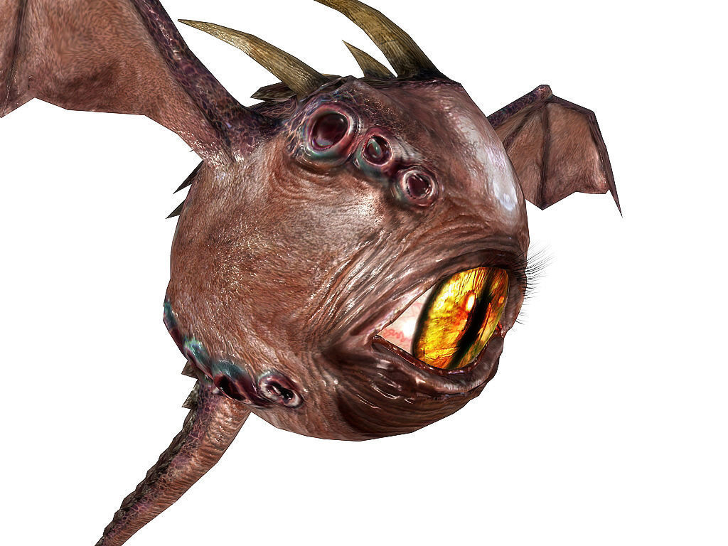 3Dfoin - Watcher  Low-poly 3D model_9
